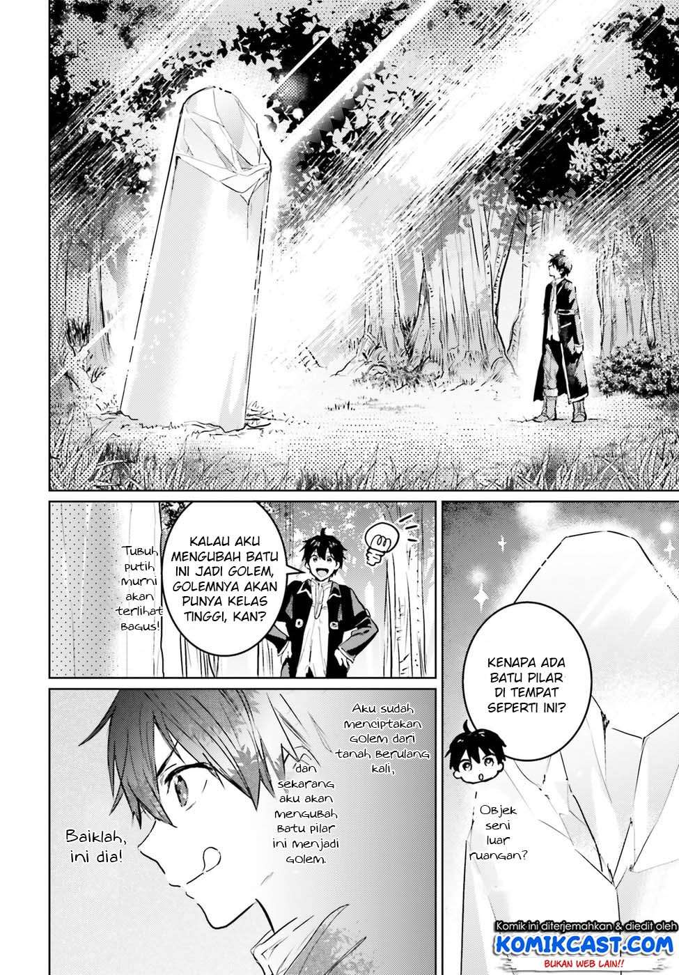 The Sorcerer King of Destruction and the Golem of the Barbarian Queen Chapter 2 - halaman 7