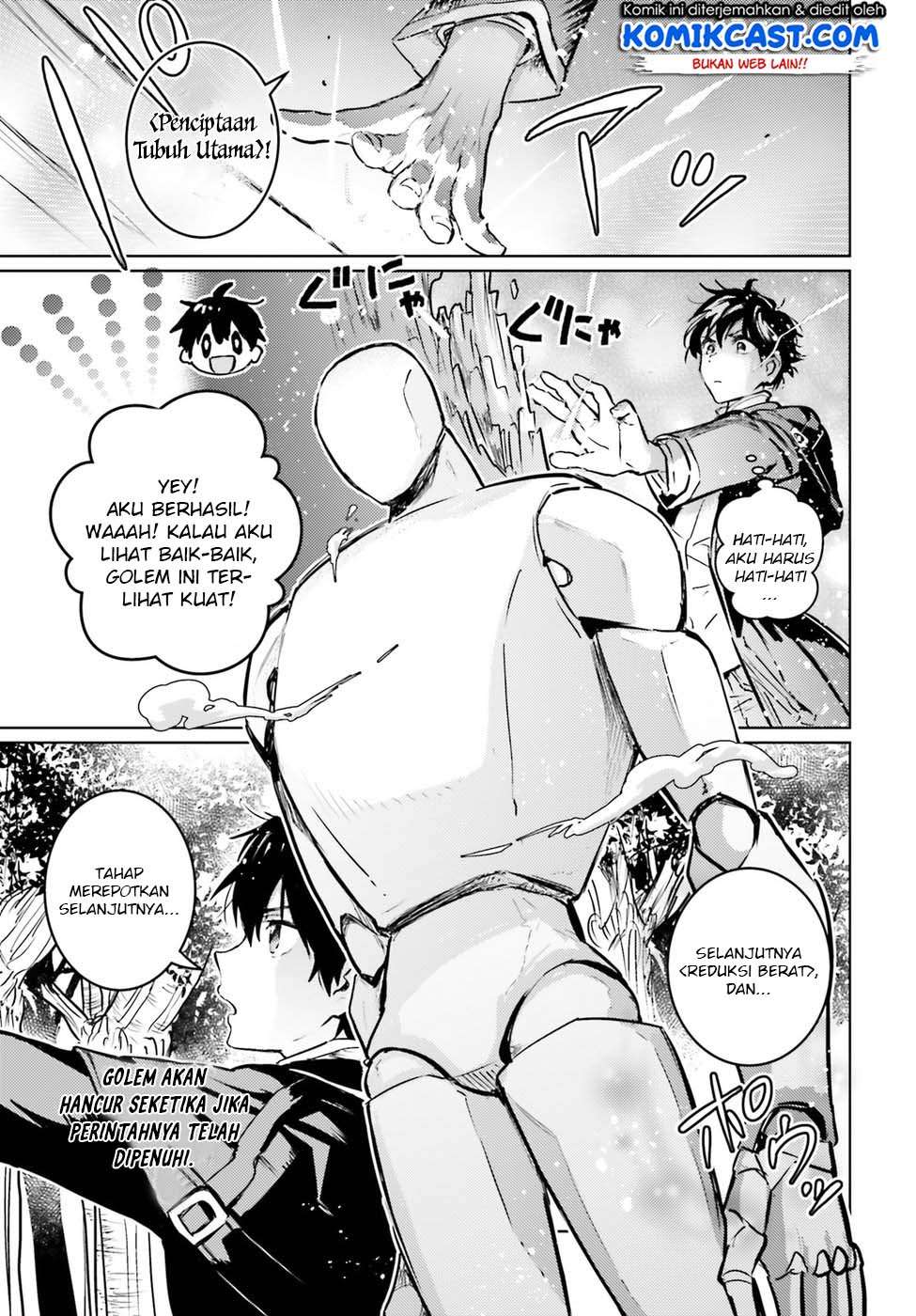 The Sorcerer King of Destruction and the Golem of the Barbarian Queen Chapter 2 - halaman 8