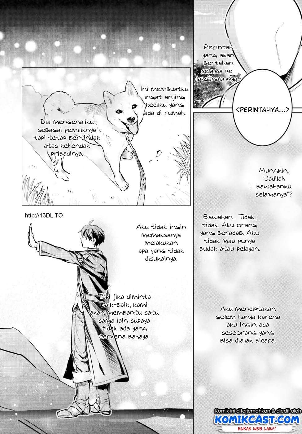 The Sorcerer King of Destruction and the Golem of the Barbarian Queen Chapter 2 - halaman 9