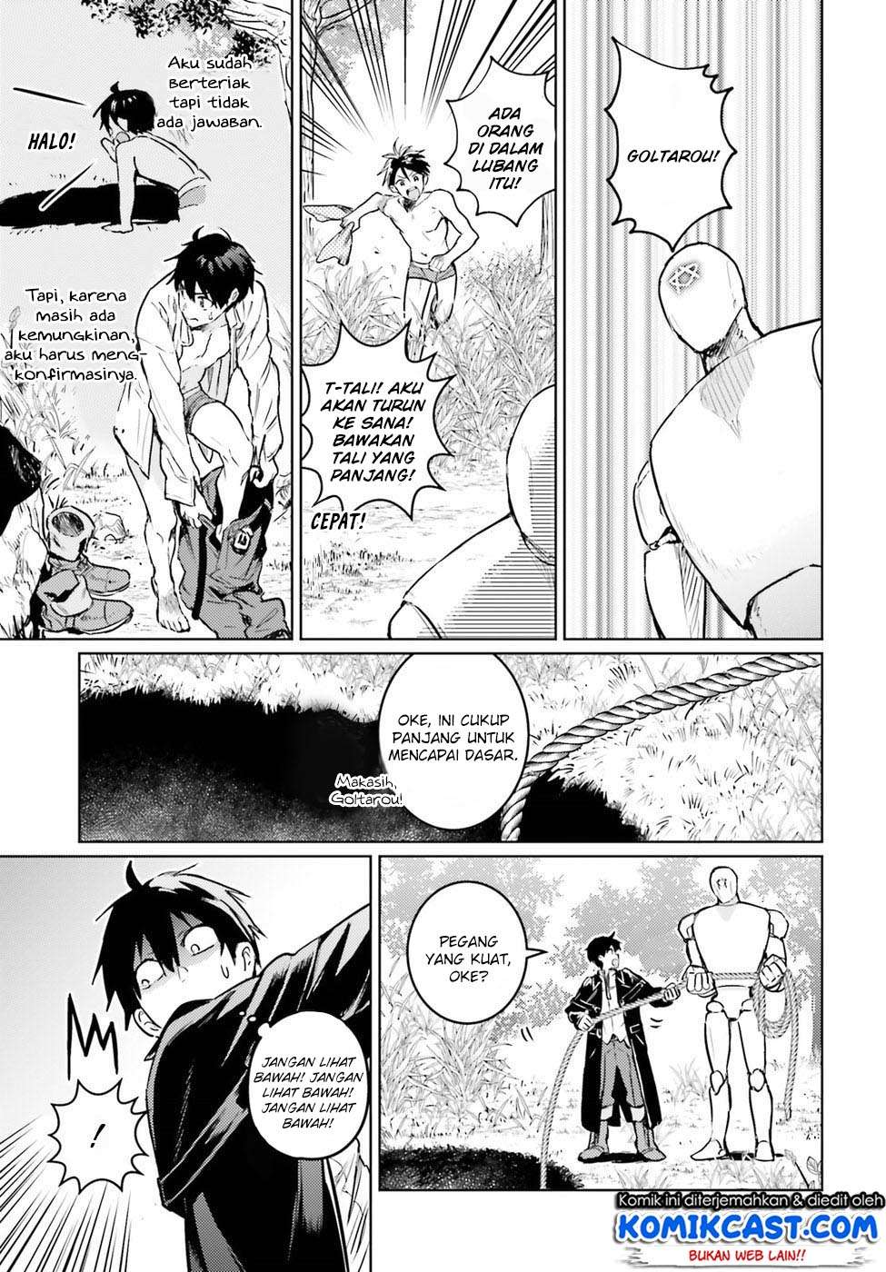 The Sorcerer King of Destruction and the Golem of the Barbarian Queen Chapter 3 - halaman 1