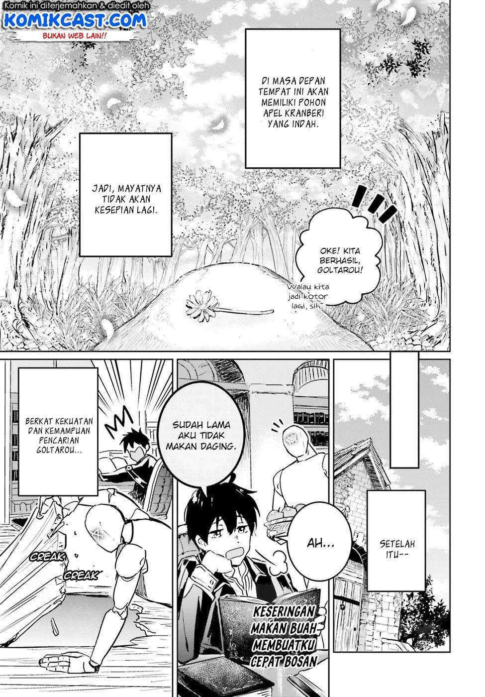 The Sorcerer King of Destruction and the Golem of the Barbarian Queen Chapter 3 - halaman 11