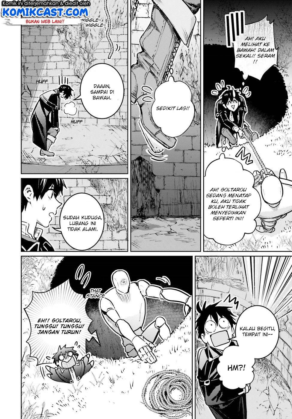 The Sorcerer King of Destruction and the Golem of the Barbarian Queen Chapter 3 - halaman 2