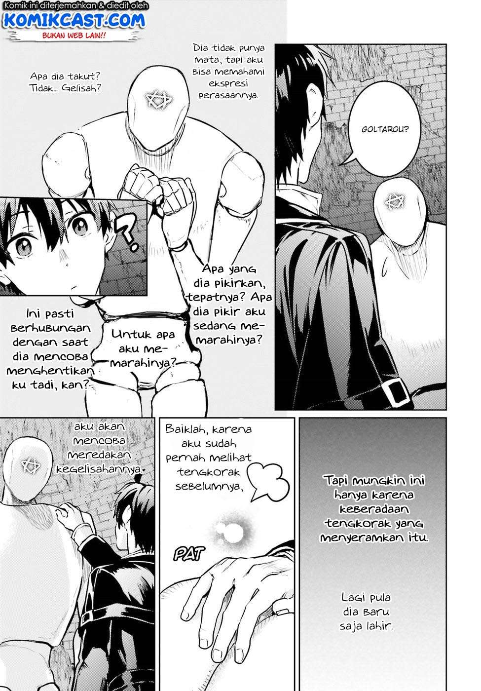 The Sorcerer King of Destruction and the Golem of the Barbarian Queen Chapter 3 - halaman 5