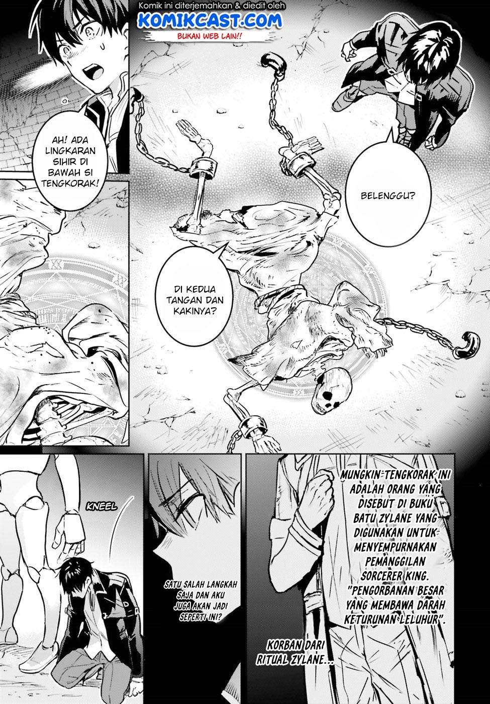 The Sorcerer King of Destruction and the Golem of the Barbarian Queen Chapter 3 - halaman 7