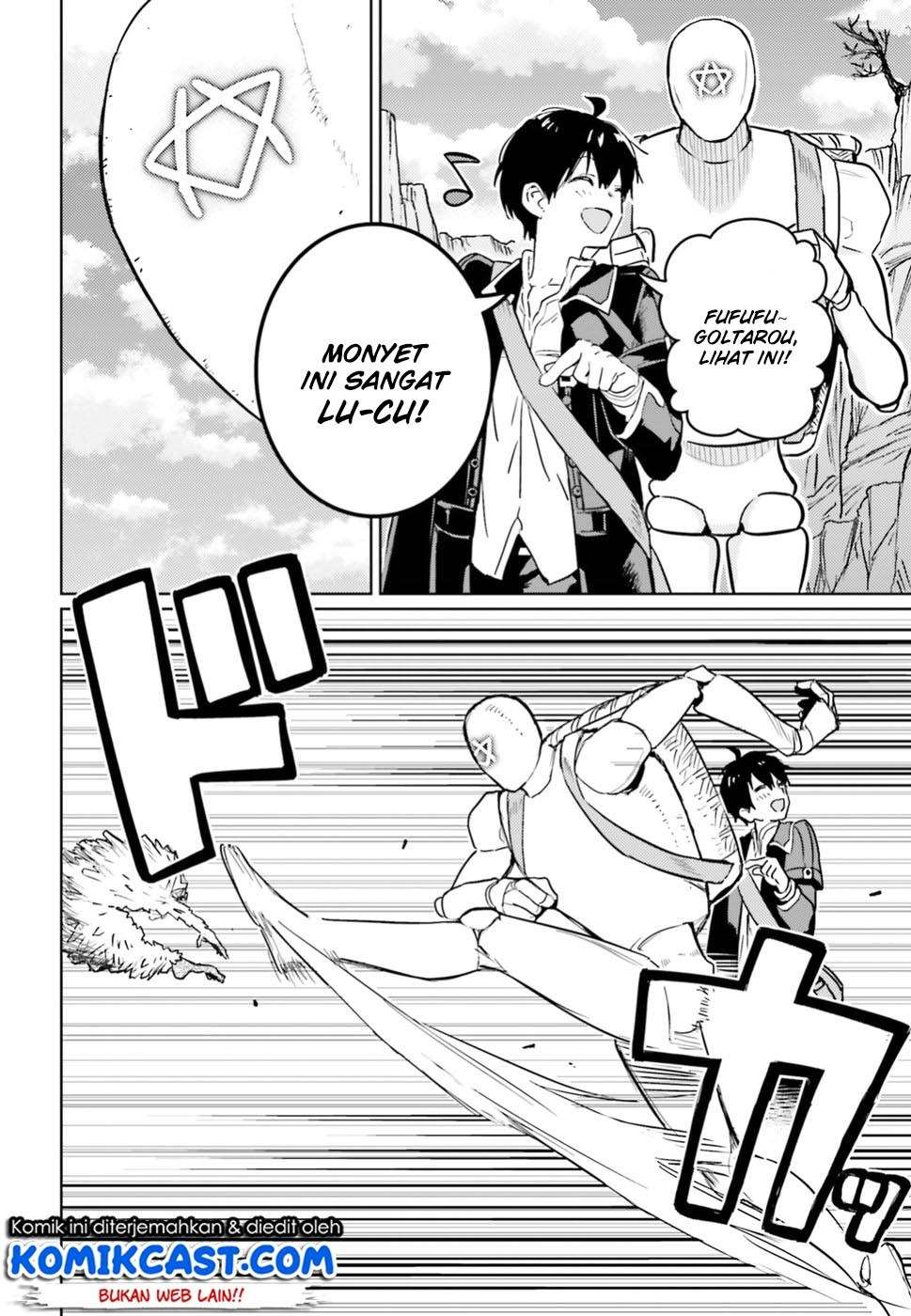 The Sorcerer King of Destruction and the Golem of the Barbarian Queen Chapter 4 - halaman 11