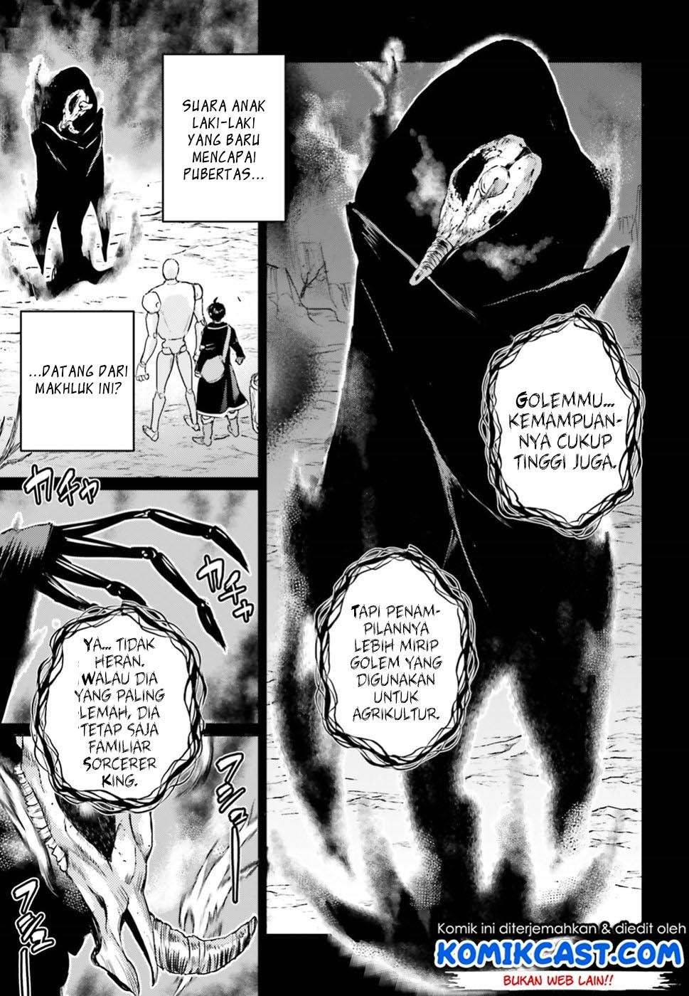 The Sorcerer King of Destruction and the Golem of the Barbarian Queen Chapter 4 - halaman 2
