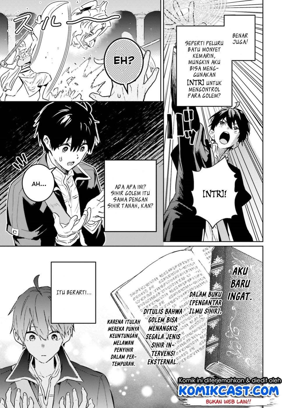The Sorcerer King of Destruction and the Golem of the Barbarian Queen Chapter 6 - halaman 10
