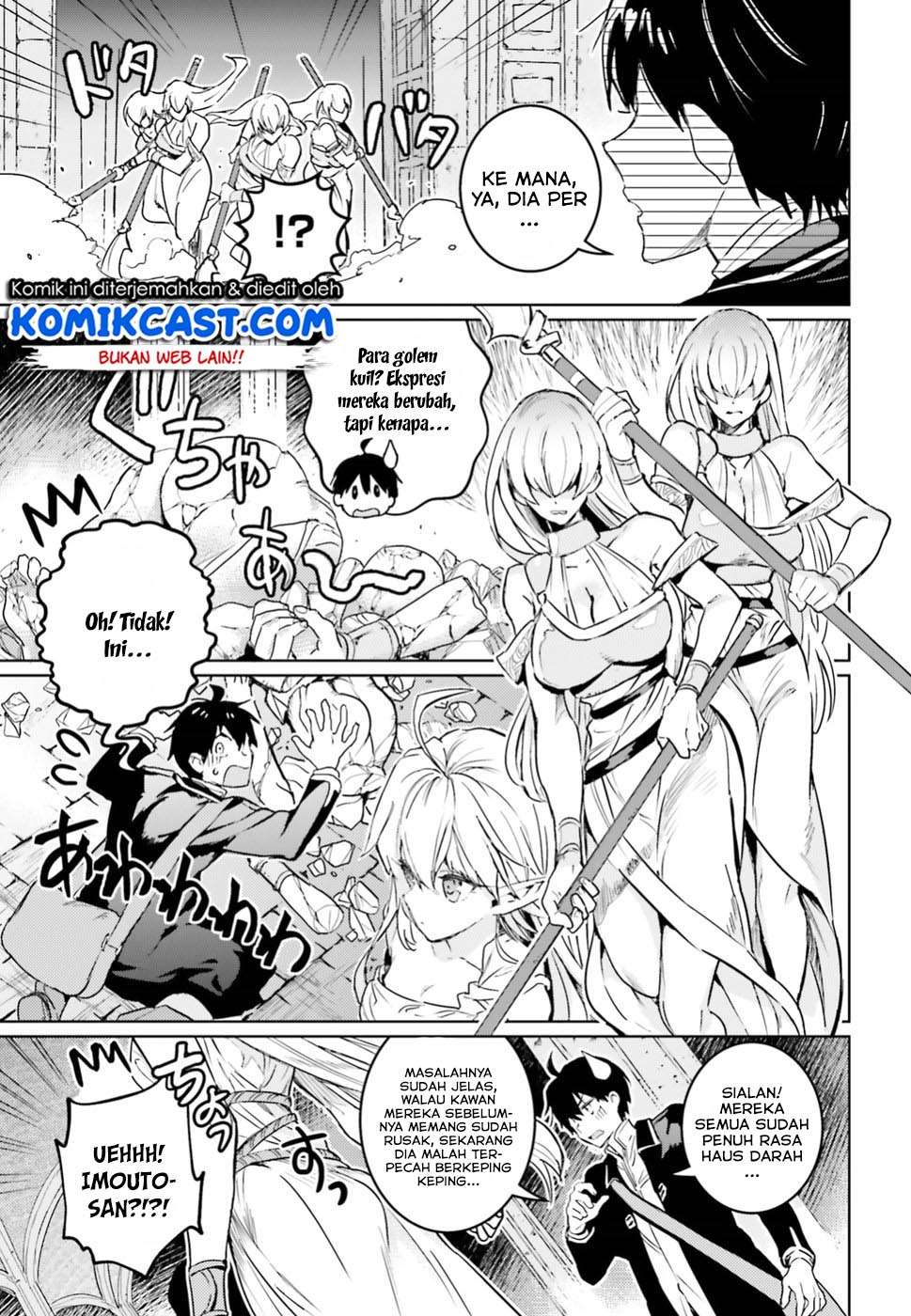 The Sorcerer King of Destruction and the Golem of the Barbarian Queen Chapter 6 - halaman 3