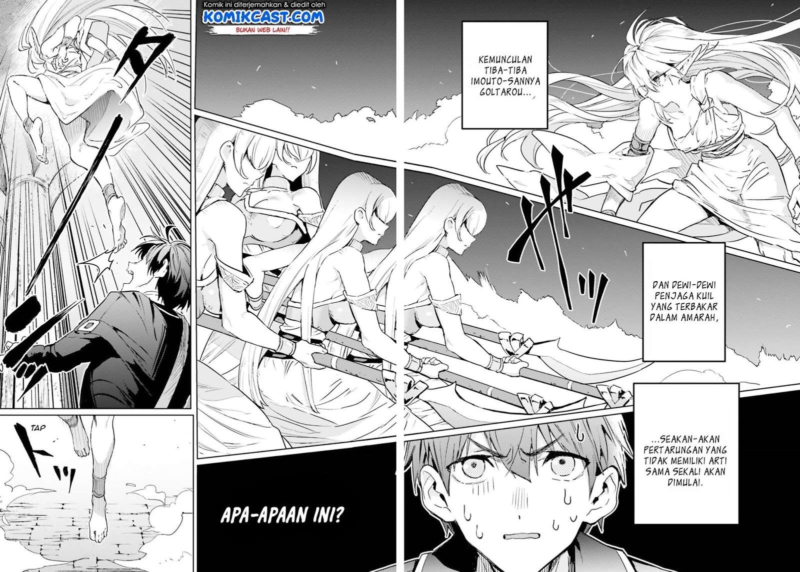 The Sorcerer King of Destruction and the Golem of the Barbarian Queen Chapter 6 - halaman 4