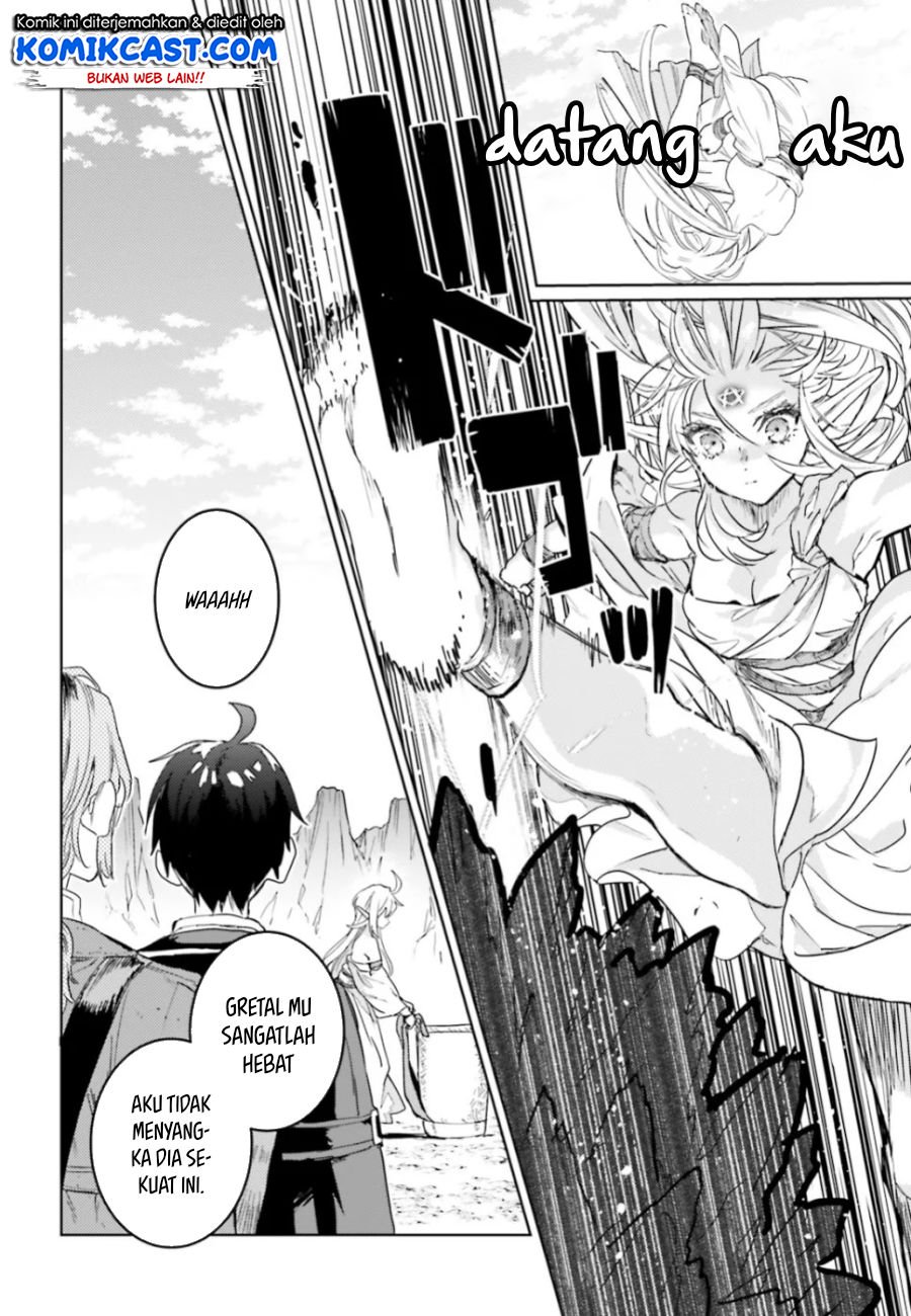 The Sorcerer King of Destruction and the Golem of the Barbarian Queen Chapter 8.2 - halaman 17