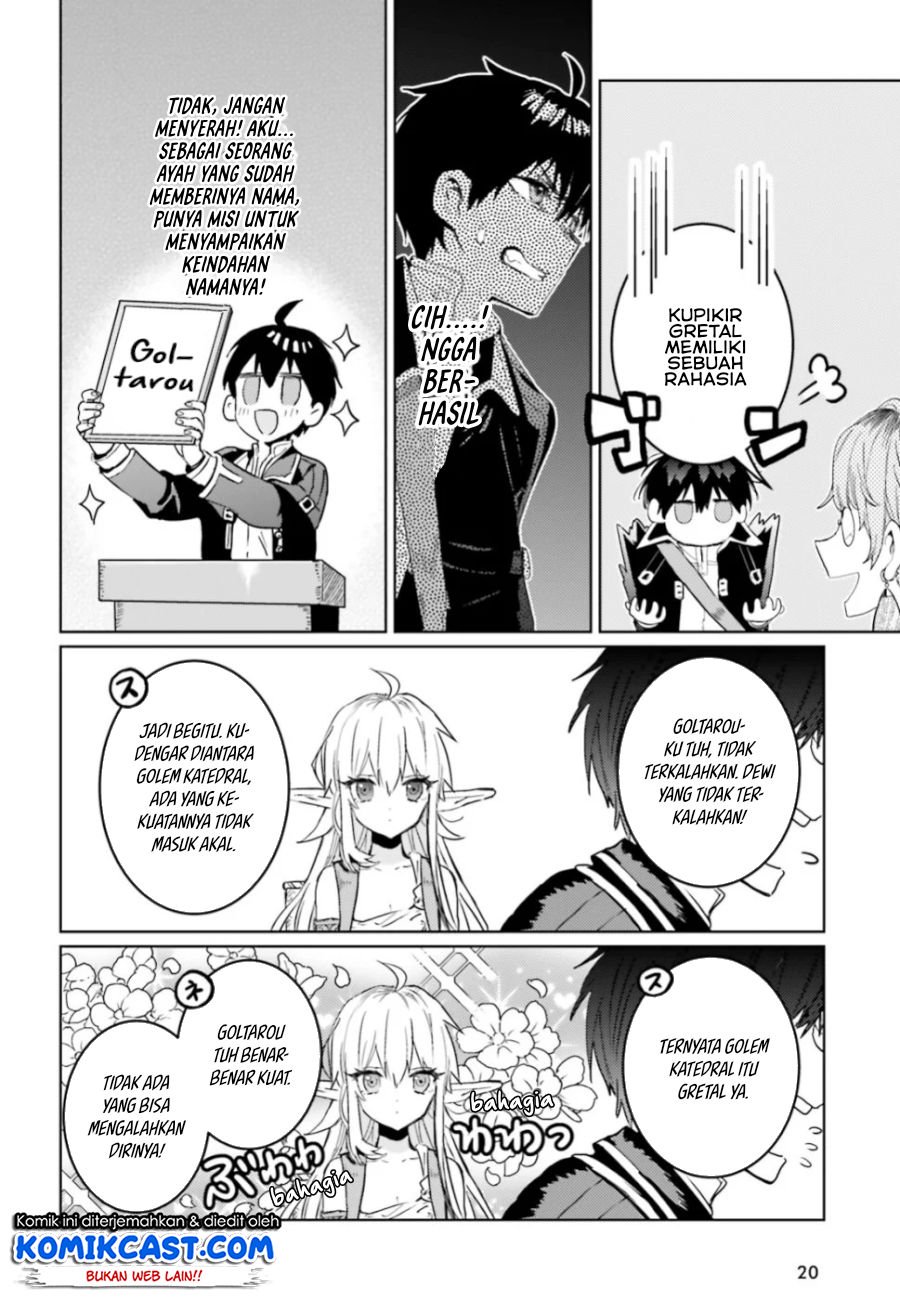 The Sorcerer King of Destruction and the Golem of the Barbarian Queen Chapter 8.2 - halaman 3