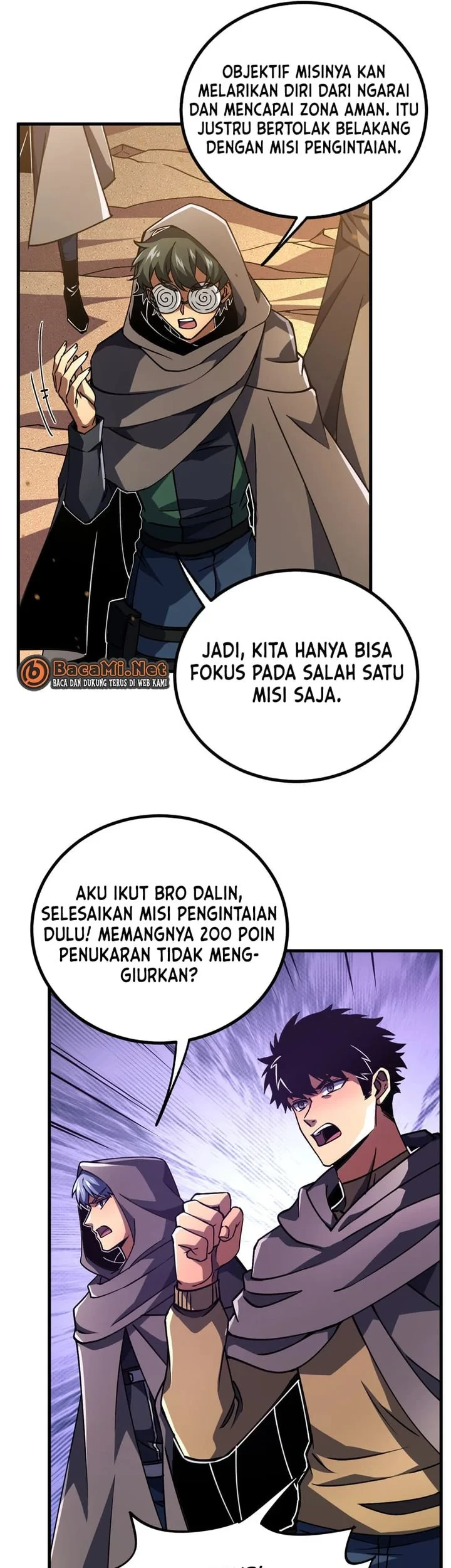 The SS-Rank Freshman at Dawn Academy Chapter 21 - halaman 36
