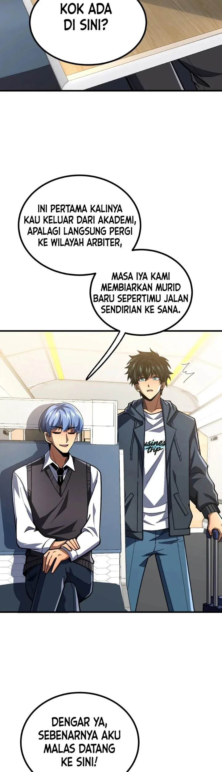 The SS-Rank Freshman at Dawn Academy Chapter 35 - halaman 1
