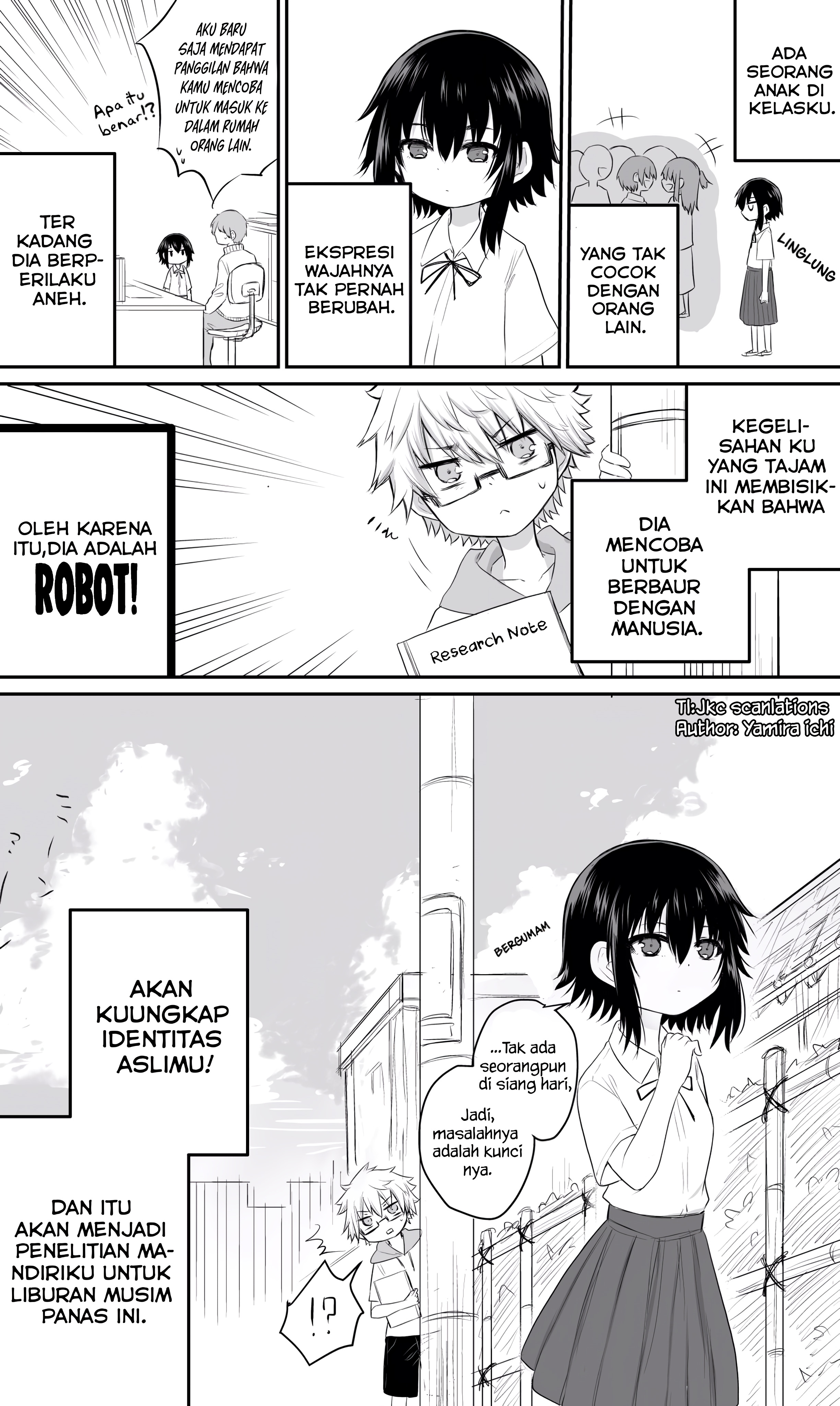 The Story About Observing a Girl Chapter 0 - halaman 1