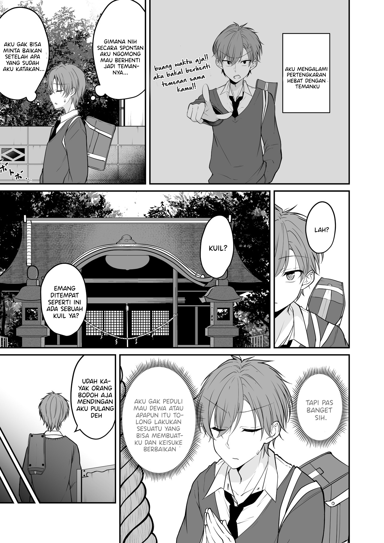 The Story of a Boy Who Turned Into His Best Friend’s Type of Girl Chapter 1 - halaman 2