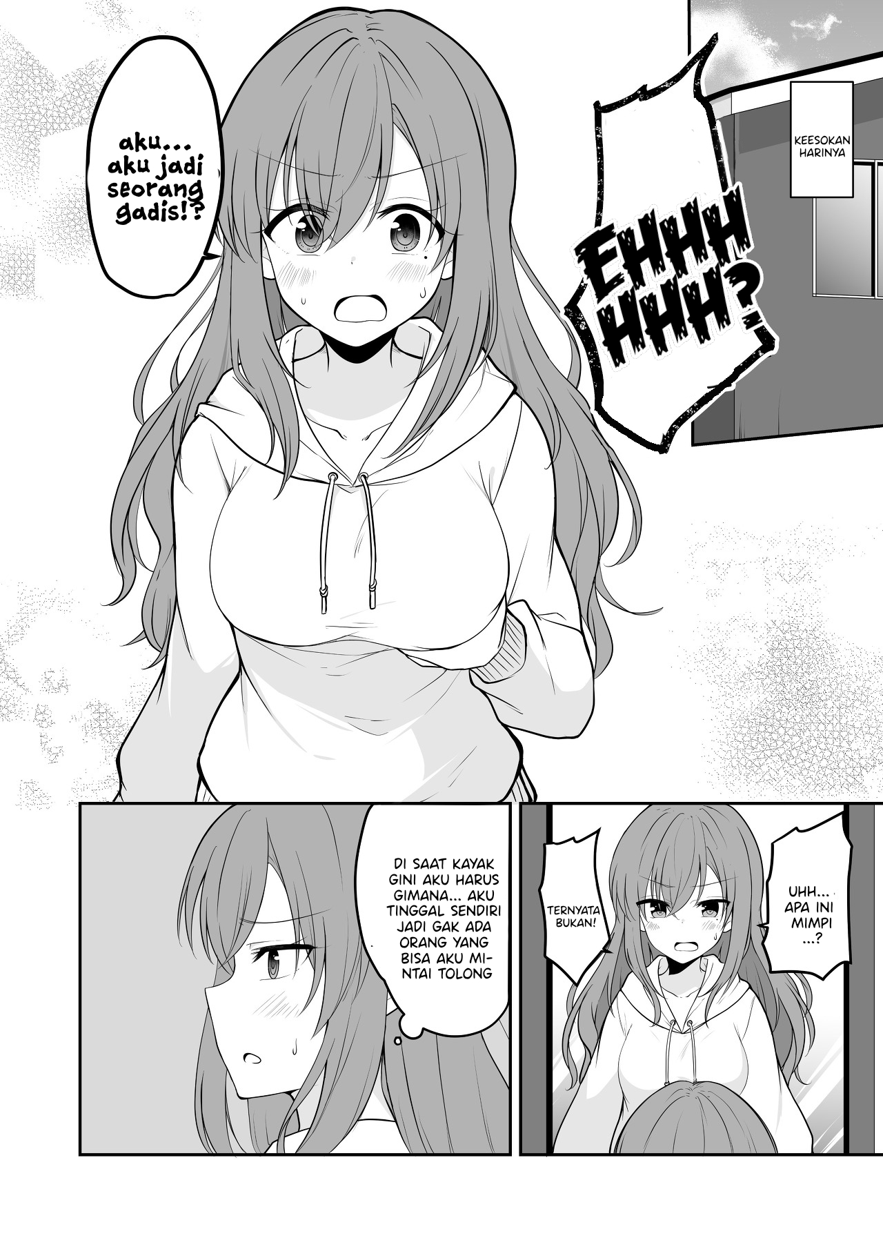 The Story of a Boy Who Turned Into His Best Friend’s Type of Girl Chapter 1 - halaman 3