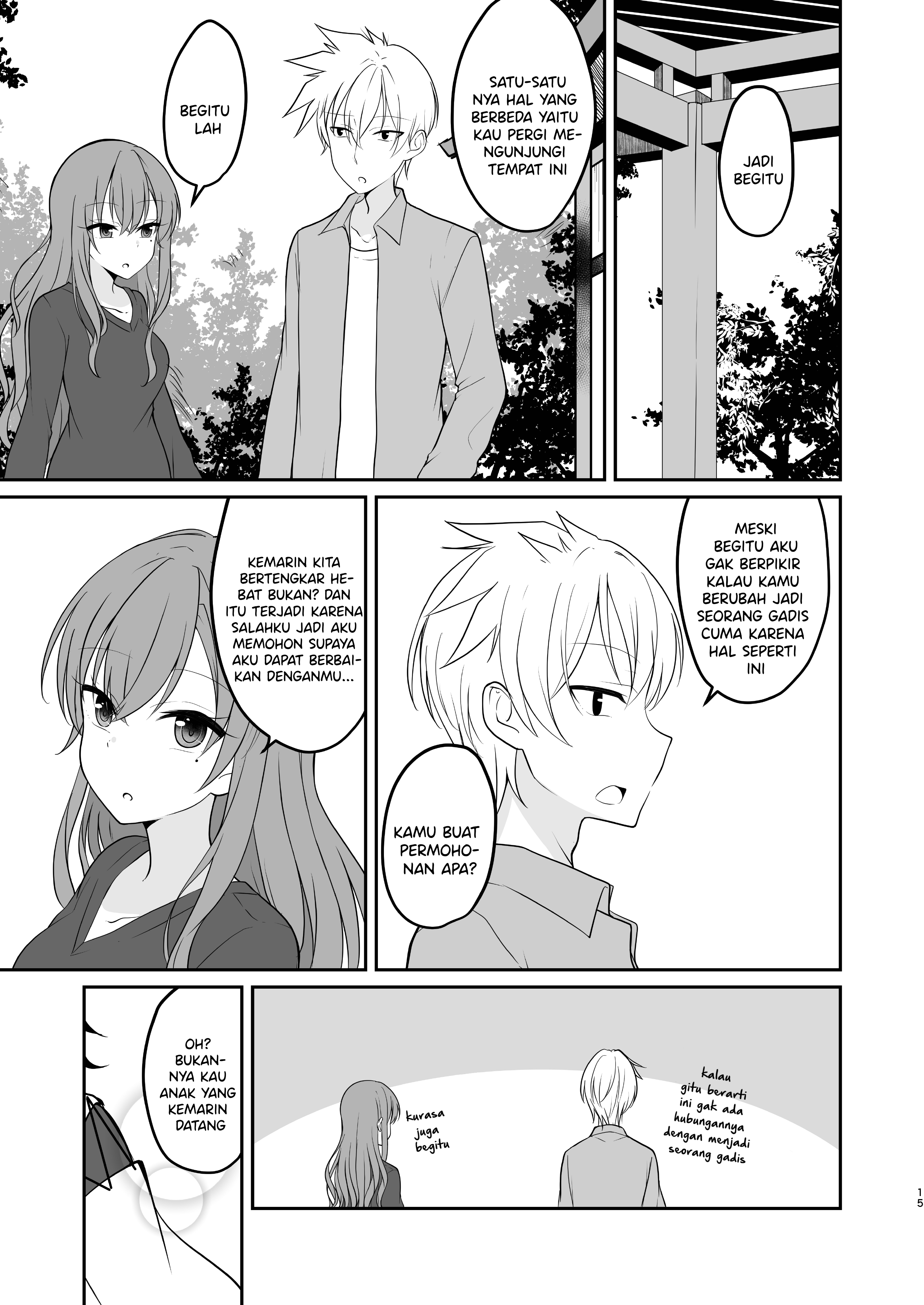 The Story of a Boy Who Turned Into His Best Friend’s Type of Girl Chapter 4 - halaman 2