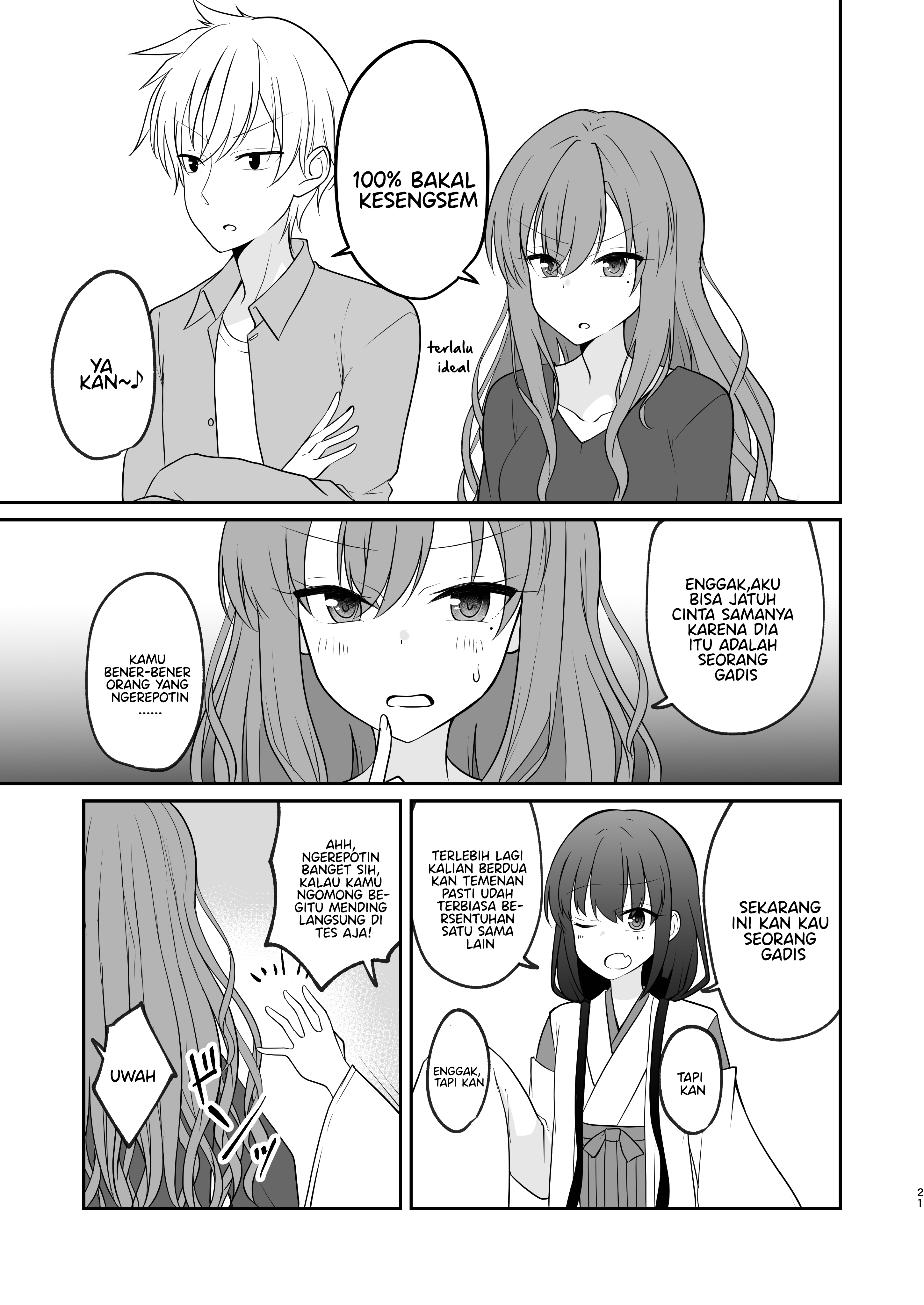 The Story of a Boy Who Turned Into His Best Friend’s Type of Girl Chapter 5 - halaman 5