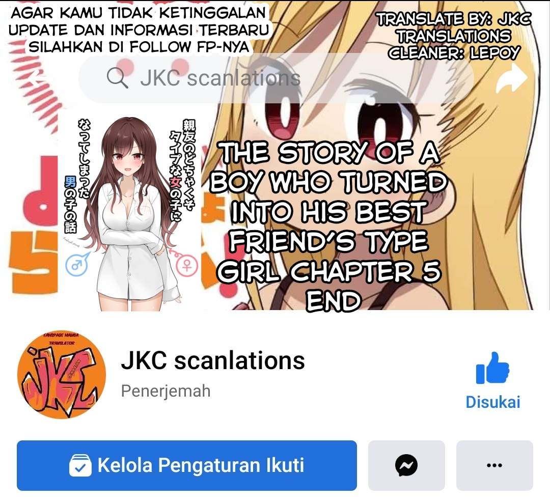 The Story of a Boy Who Turned Into His Best Friend’s Type of Girl Chapter 5 - halaman 7