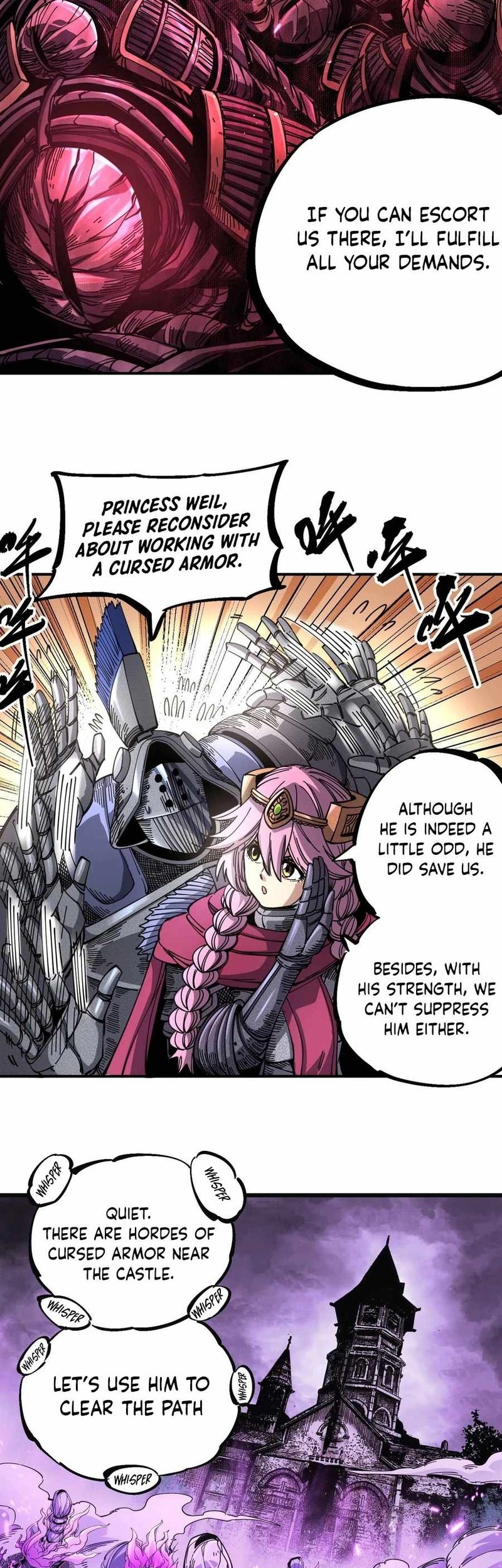 The Story of a Cursed Armor Chapter 1 - halaman 76
