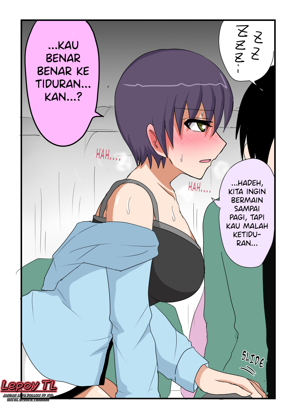 The Story of a Girl Who's My Best Friend, She's Acting Strange Lately Chapter 7 - halaman 1
