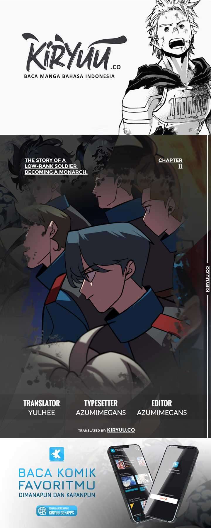 The Story of a Low-Rank Soldier Becoming a Monarch Chapter 11 - halaman 1
