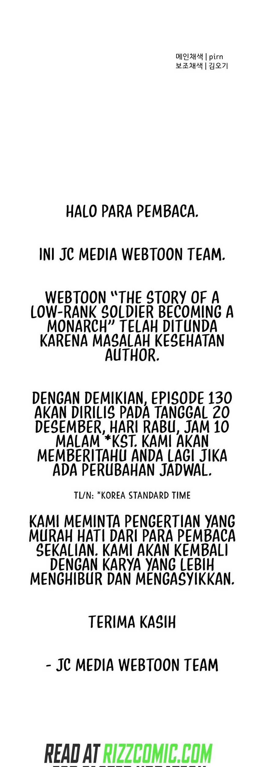 The Story of a Low-Rank Soldier Becoming a Monarch Chapter 129 - halaman 61