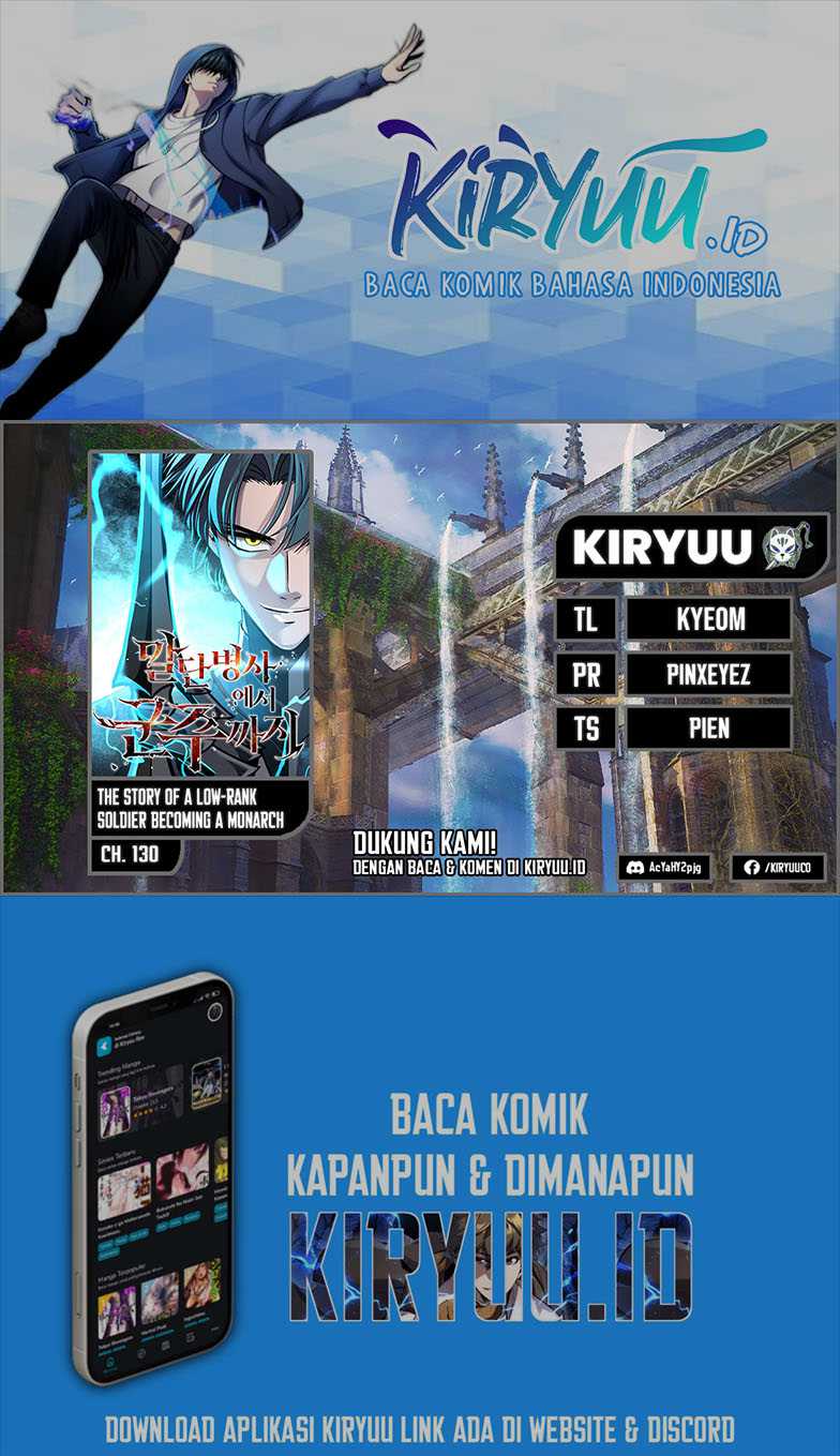 The Story of a Low-Rank Soldier Becoming a Monarch Chapter 130 - halaman 1