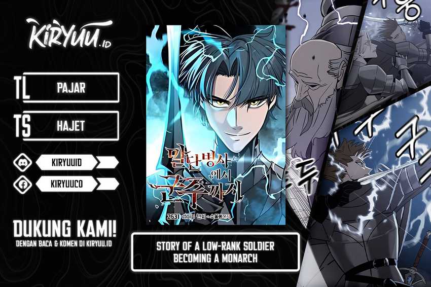 The Story of a Low-Rank Soldier Becoming a Monarch Chapter 131 - halaman 1