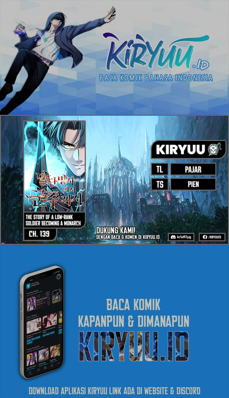 The Story of a Low-Rank Soldier Becoming a Monarch Chapter 139 - halaman 1