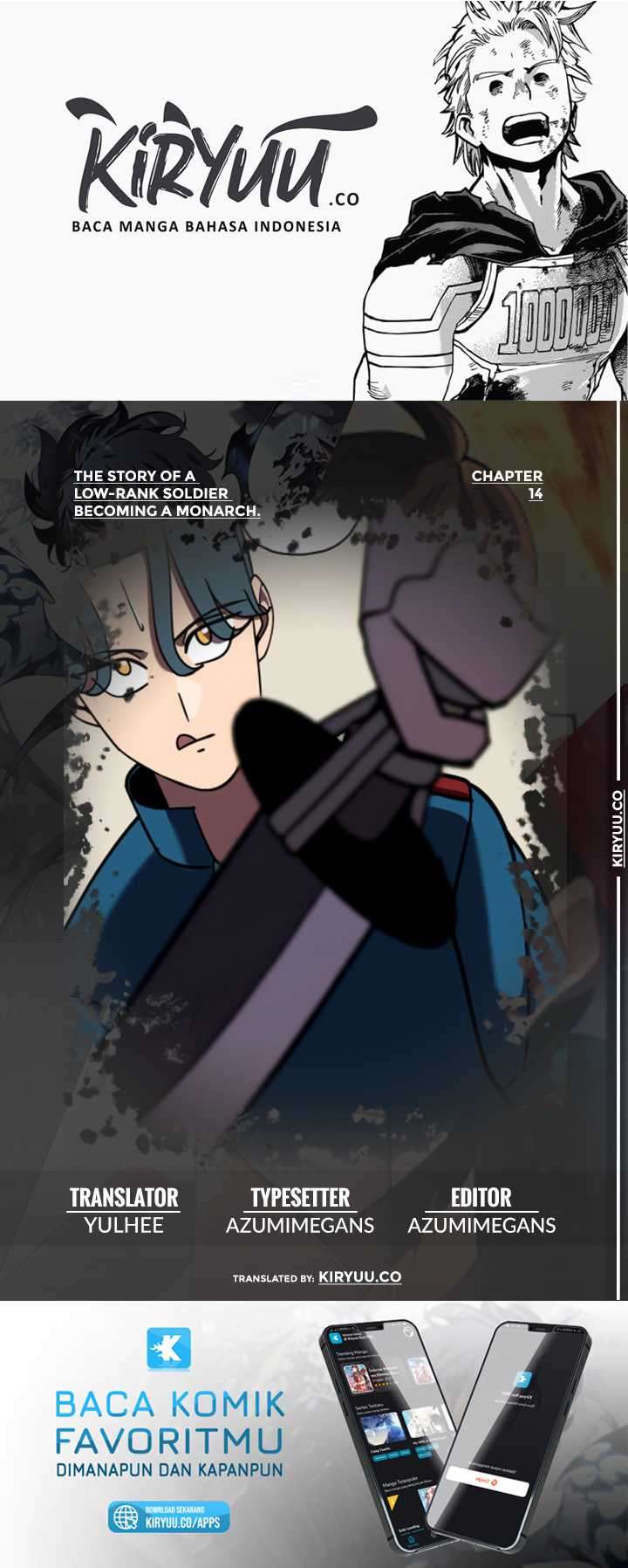 The Story of a Low-Rank Soldier Becoming a Monarch Chapter 14 - halaman 1