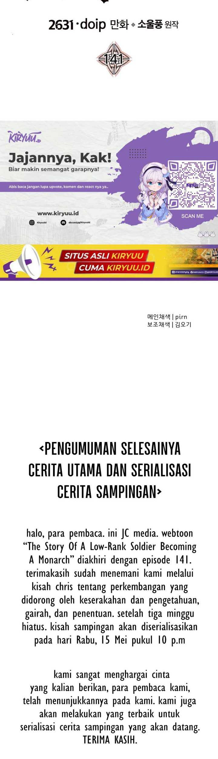 The Story of a Low-Rank Soldier Becoming a Monarch Chapter 141 - halaman 33