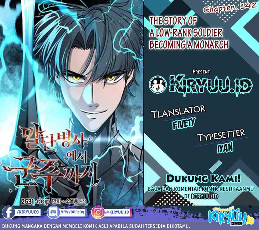 The Story of a Low-Rank Soldier Becoming a Monarch Chapter 142 - halaman 1