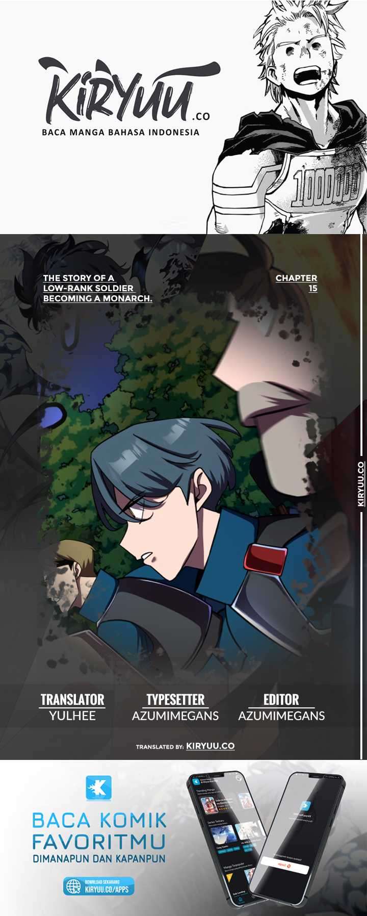 The Story of a Low-Rank Soldier Becoming a Monarch Chapter 15 - halaman 1