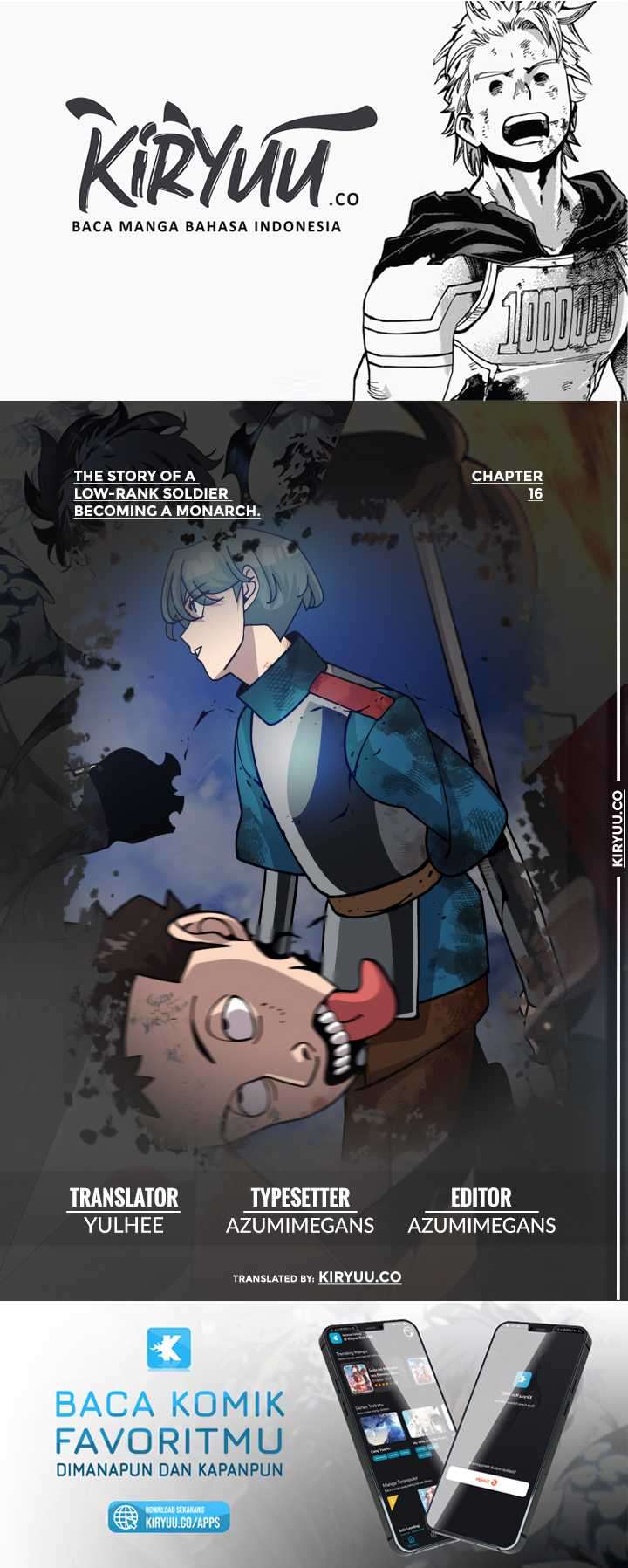 The Story of a Low-Rank Soldier Becoming a Monarch Chapter 16 - halaman 1