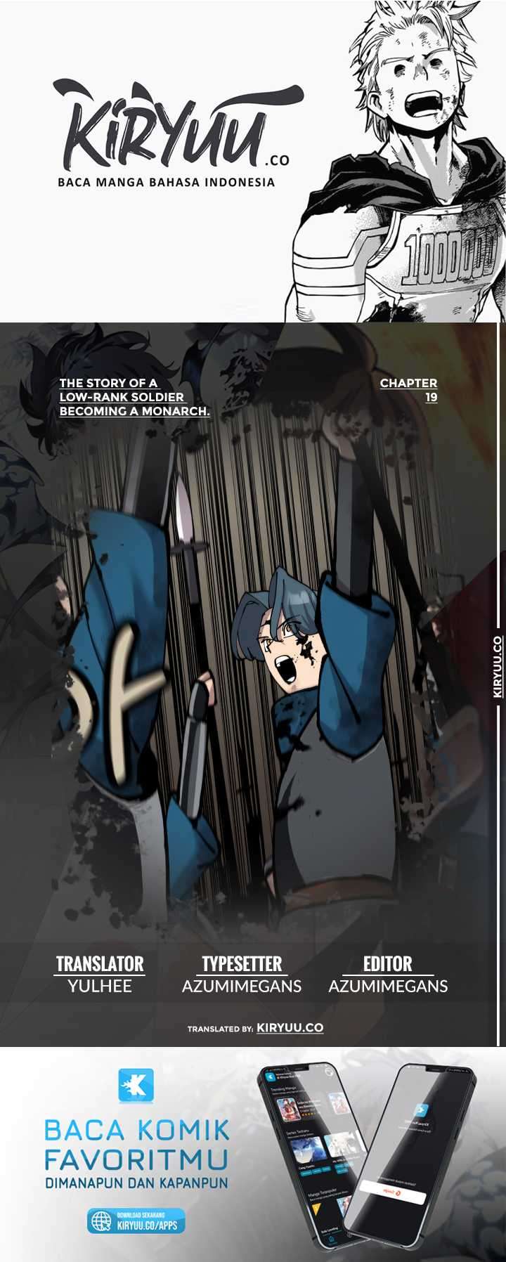 The Story of a Low-Rank Soldier Becoming a Monarch Chapter 19 - halaman 1