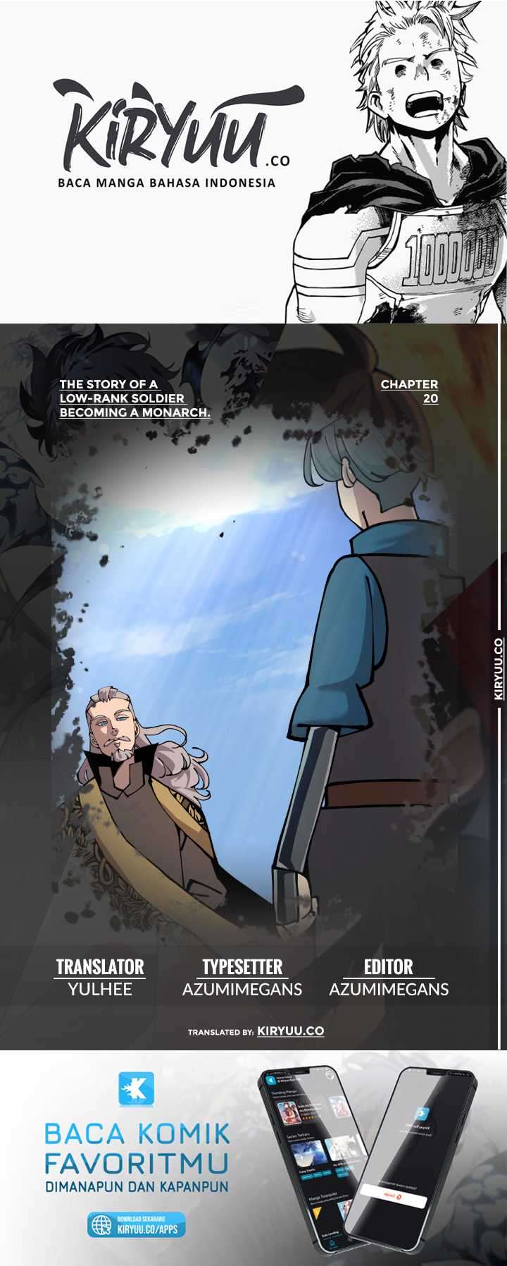 The Story of a Low-Rank Soldier Becoming a Monarch Chapter 20 - halaman 1