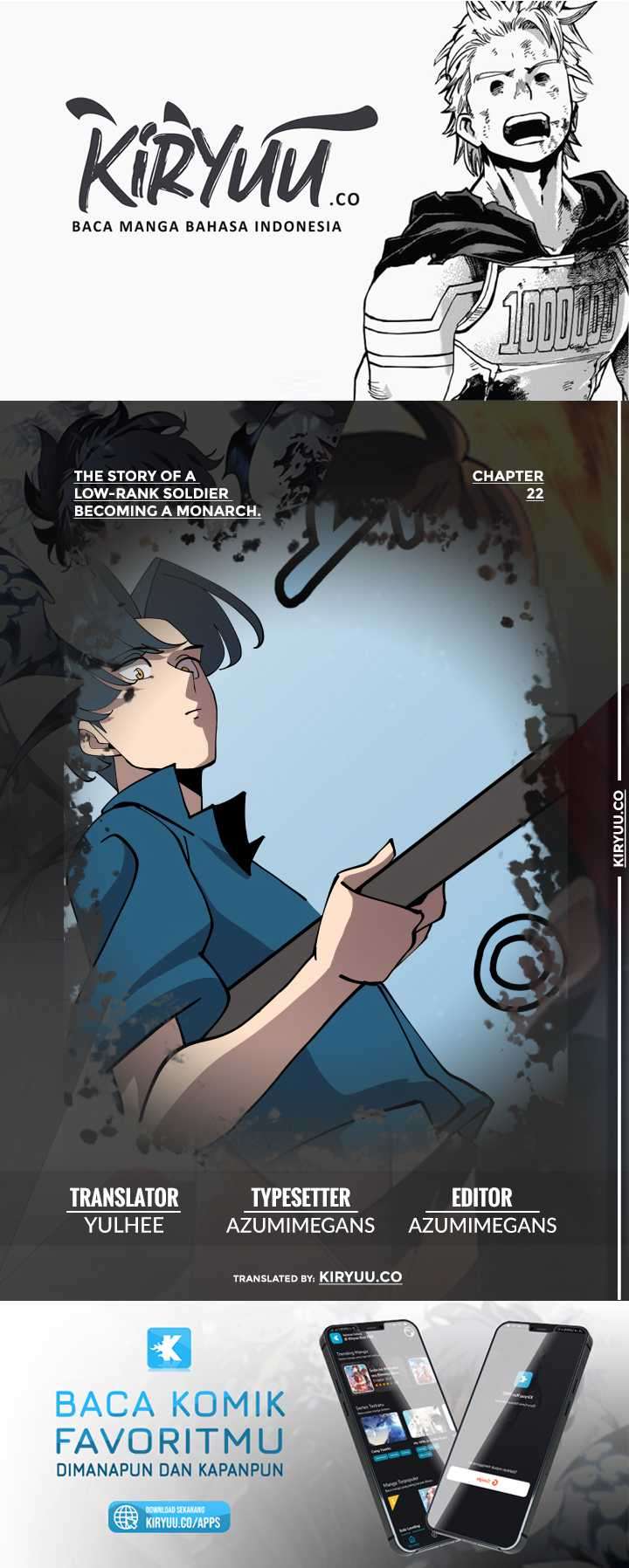 The Story of a Low-Rank Soldier Becoming a Monarch Chapter 22 - halaman 1