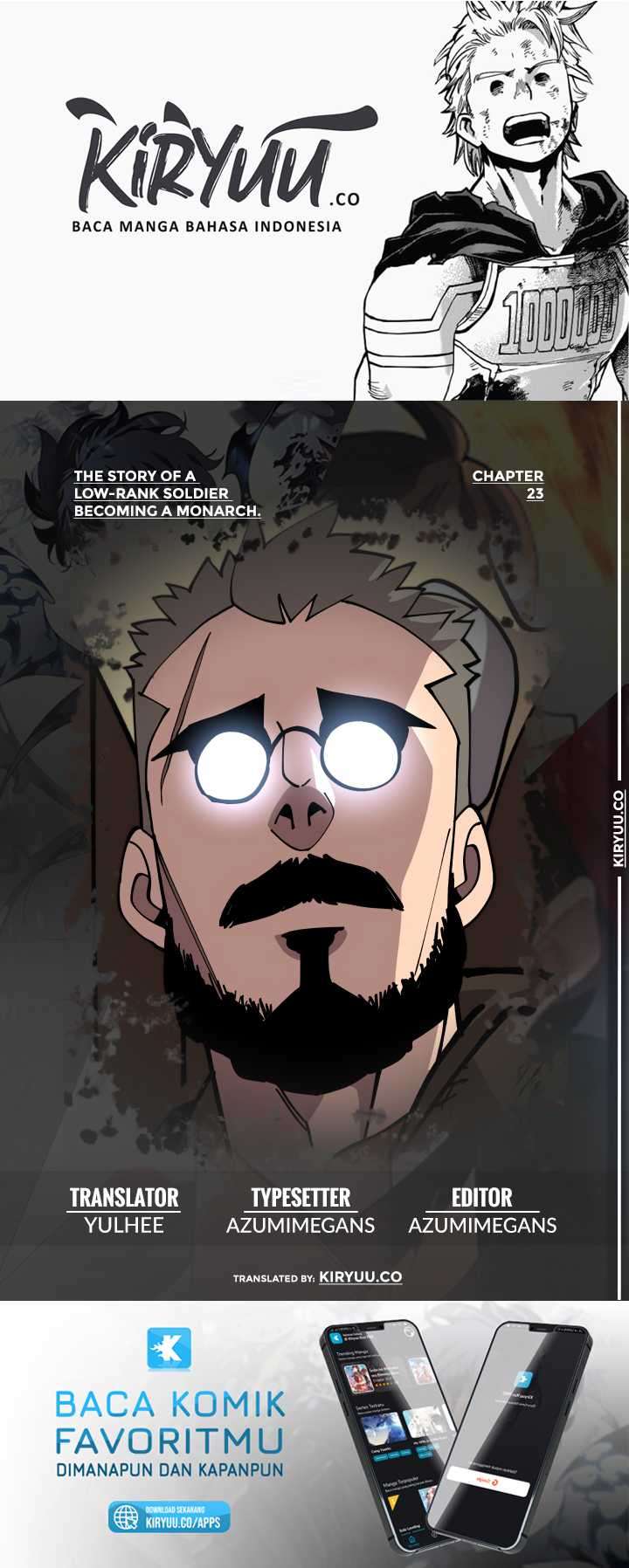 The Story of a Low-Rank Soldier Becoming a Monarch Chapter 23 - halaman 1