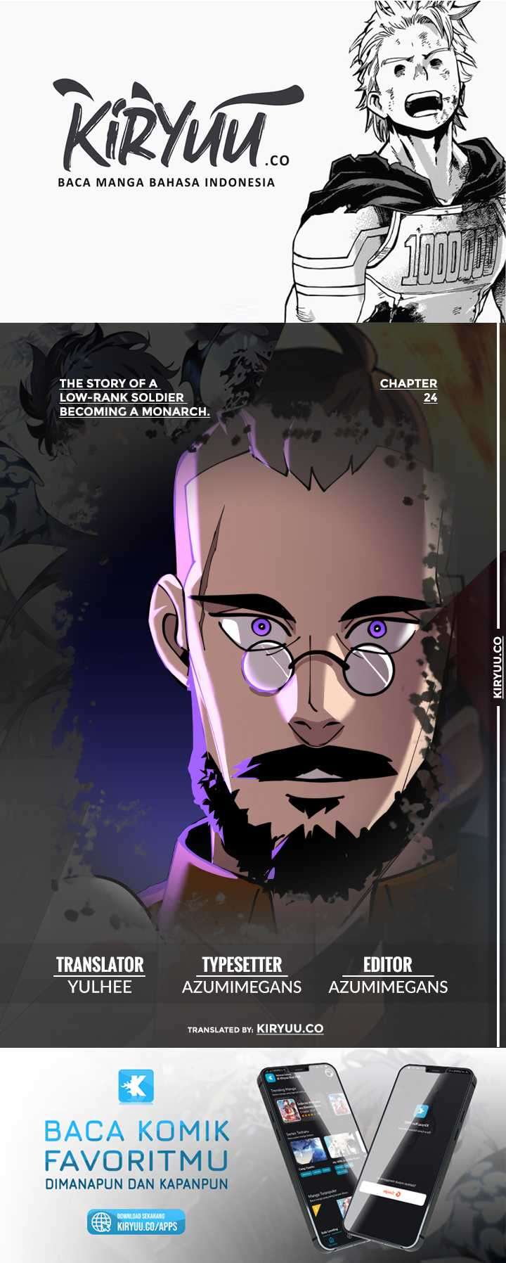 The Story of a Low-Rank Soldier Becoming a Monarch Chapter 24 - halaman 1