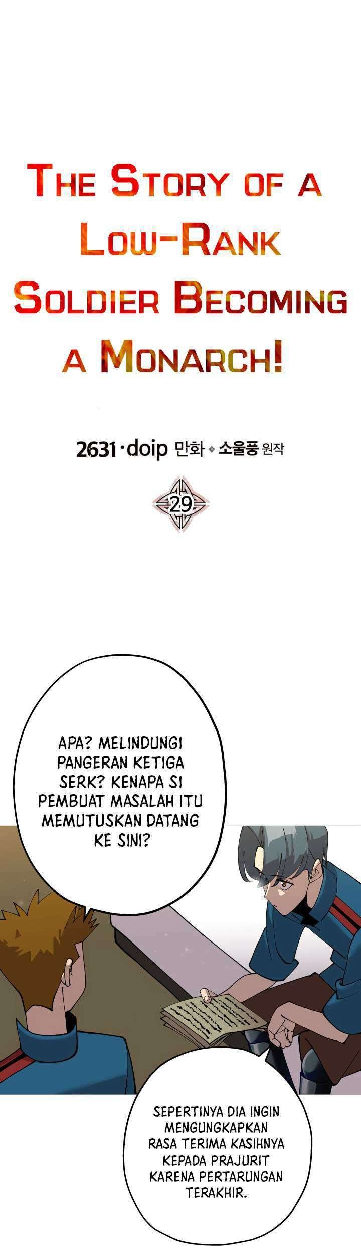 The Story of a Low-Rank Soldier Becoming a Monarch Chapter 29 - halaman 18