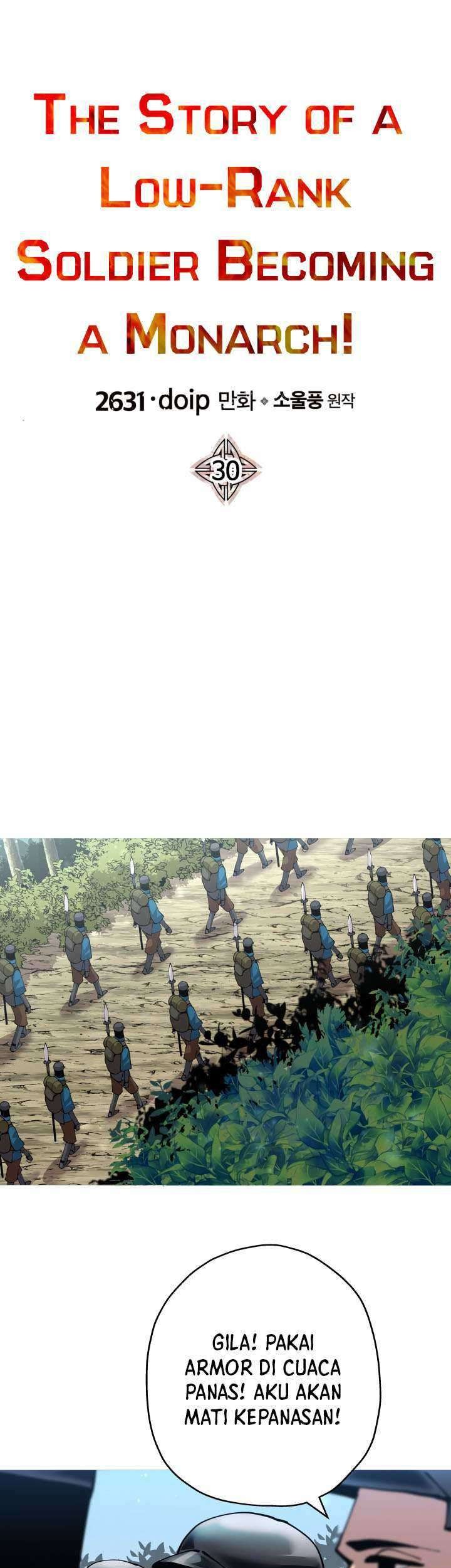 The Story of a Low-Rank Soldier Becoming a Monarch Chapter 30 - halaman 2