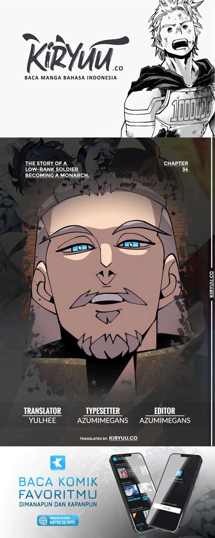 The Story of a Low-Rank Soldier Becoming a Monarch Chapter 34 - halaman 1