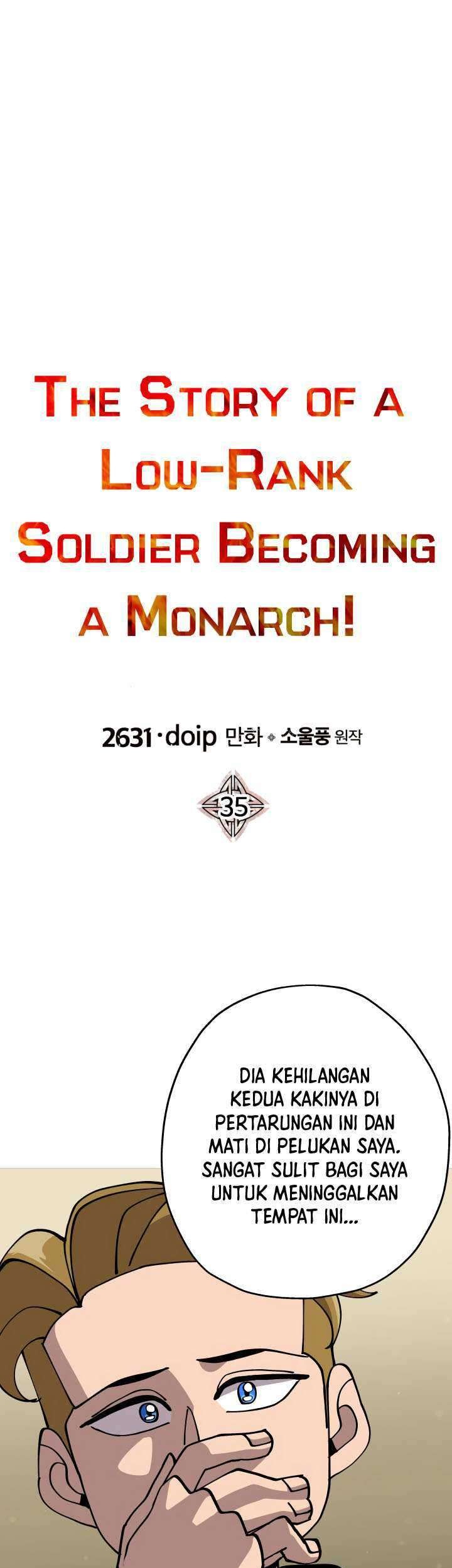 The Story of a Low-Rank Soldier Becoming a Monarch Chapter 35 - halaman 2