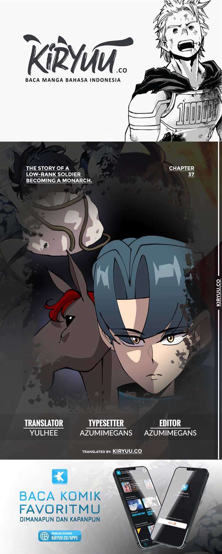 The Story of a Low-Rank Soldier Becoming a Monarch Chapter 37 - halaman 1