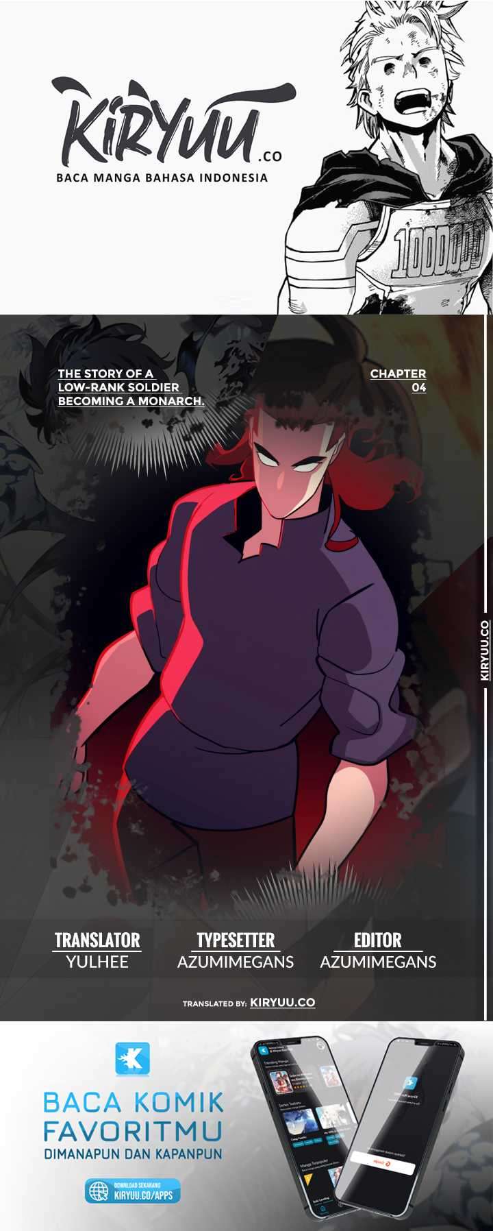 The Story of a Low-Rank Soldier Becoming a Monarch Chapter 4 - halaman 1
