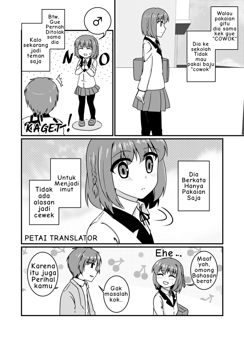 The Story of a Man Turned Girl Who Fell in Love with a Trap Chapter 1 - halaman 3