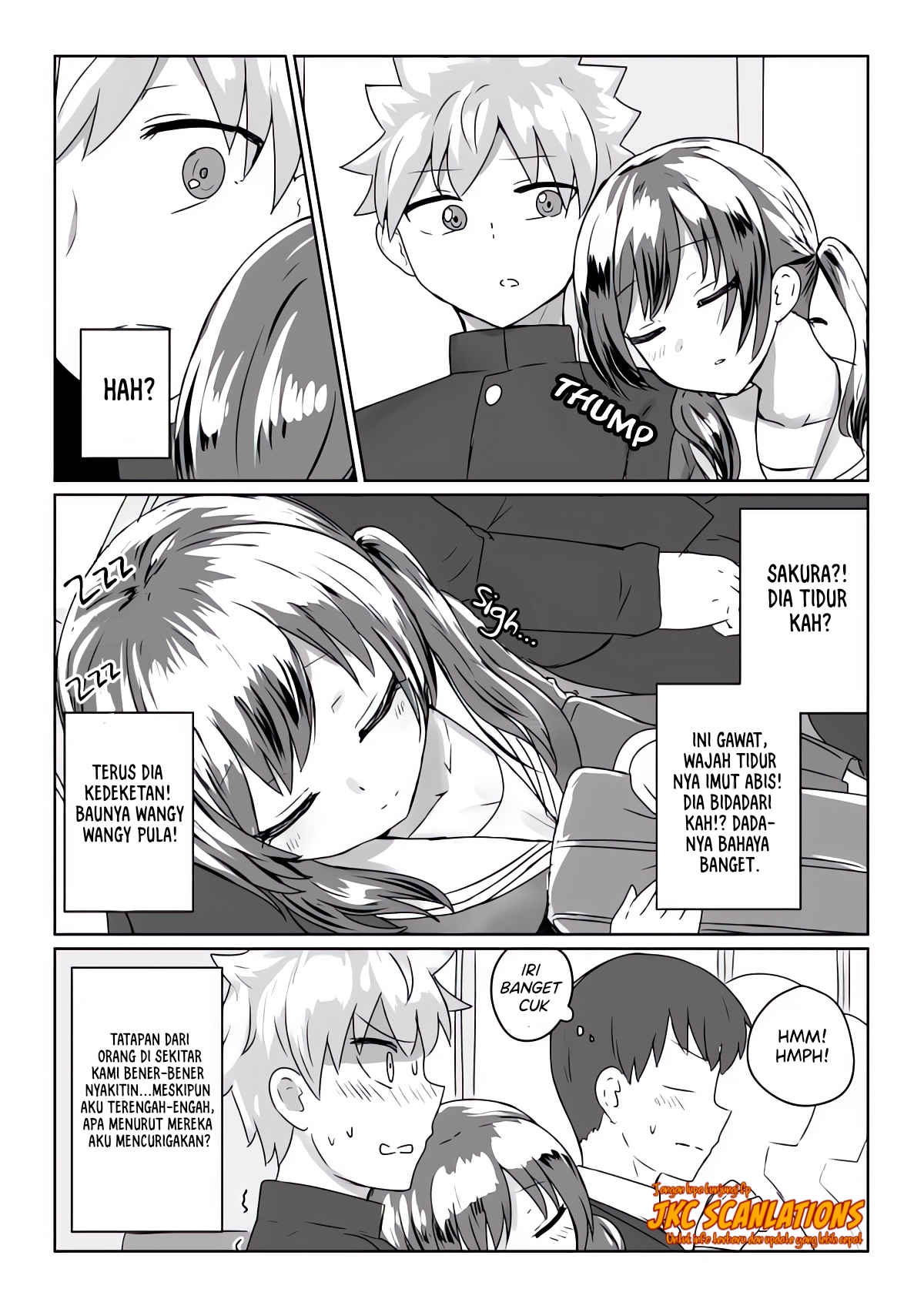 The Story of How I Sat Next to the Person I Like on the Morning Train Chapter 1 - halaman 2