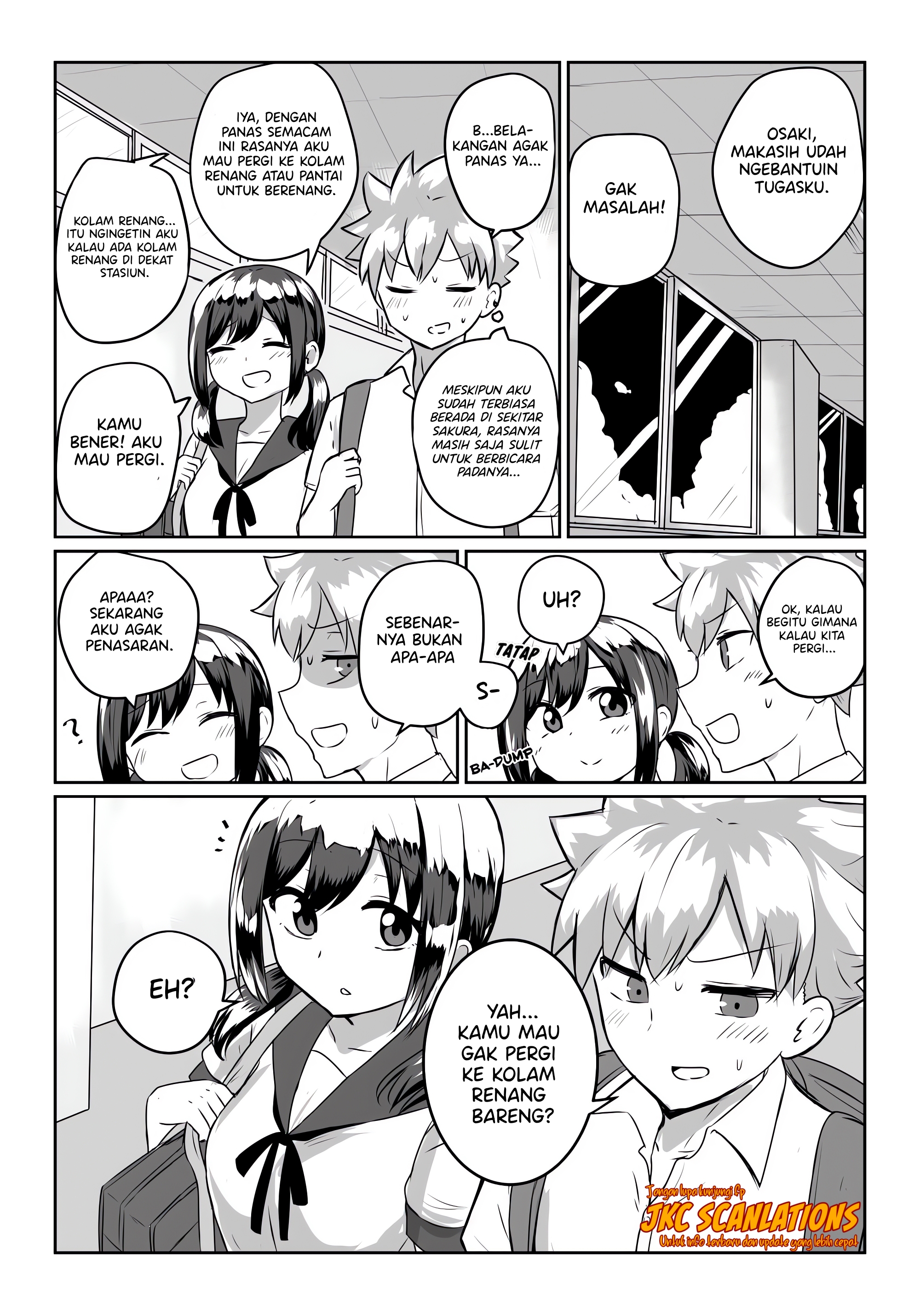 The Story of How I Sat Next to the Person I Like on the Morning Train Chapter 2 - halaman 1