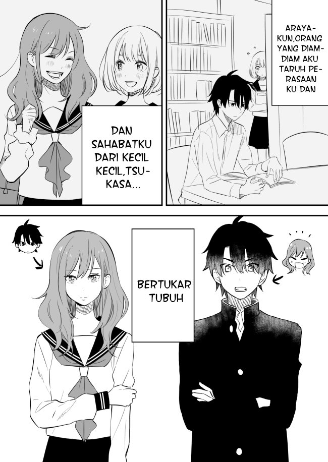 The Story of How My Best Friend and the Person I Like Changed Bodies Chapter 0 - halaman 2